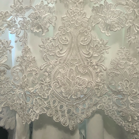 Pronovias Della Crepe Wedding Dress - Picture 3 of 6